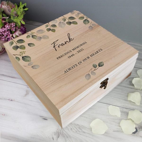 Personalised Wooden Keepsake Box