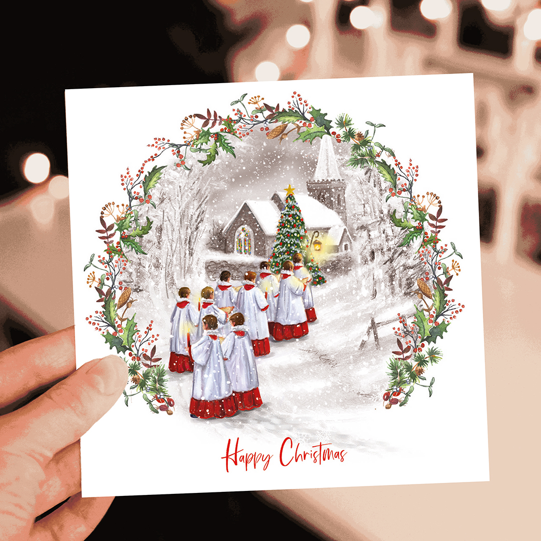 Evening Service Christmas Card - 10 Pack