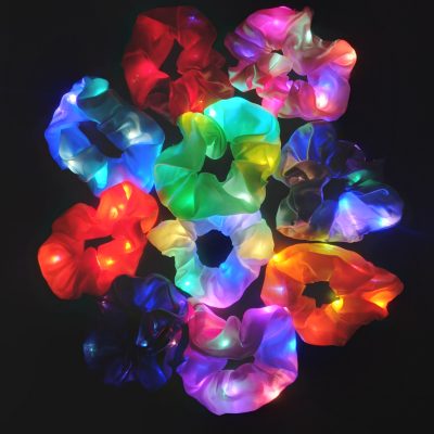 LED hair scrunchy
