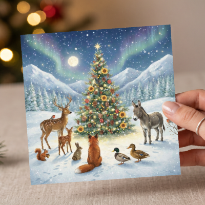Winter Wonderland Christmas Cards - 10 Pack
